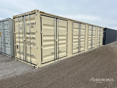 2026 40 ft High Cube Multi-Door Storage Container