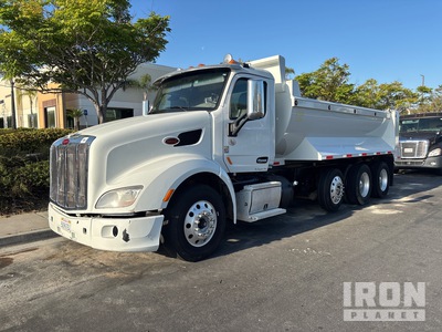 2020 Peterbilt 325 8x4 Tri/A Dump Truck
