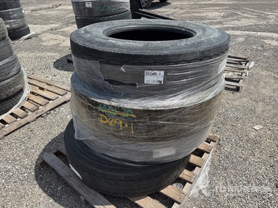 Quantity of (4) 11R24.5 Tires