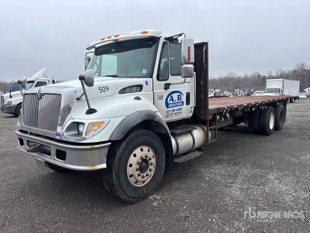 2006 International 7500 6x4 Flatbed Truck