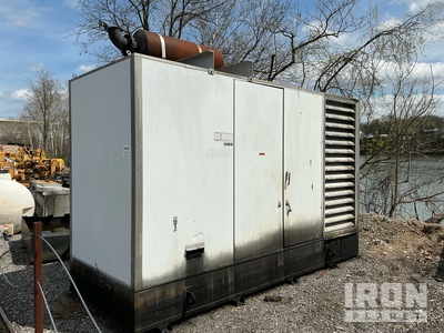 2014 Cat 300KW 313 kVA Skid-Mounted Generator Set (Inoperable)
