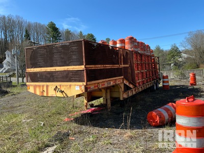 1987 Etnyre 50 Ton 39 ft T/A مقطورة معدات