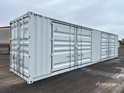 2026 40 ft High Cube Multi-Door Contenedor de almacenamiento