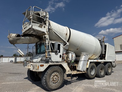 2016 Advance Terex FDB4000 8x4 Front Discharge Mixer Truck