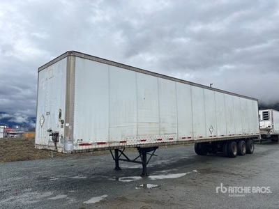 2000 Wabash 53 ft x 102 in Tri/A Gesloten aanhangwagen