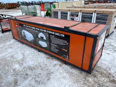 2026 TMG ST3040V 30 ft x 40 ft Peak Storage Building (Unused)