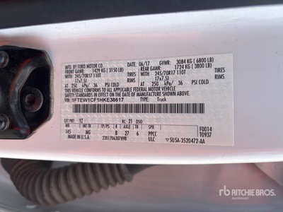 2017 Ford F-150 XLT 4x2 Crew Cab Pickup