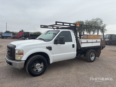 2008 Ford F-250 4x2 Flatbed Truck