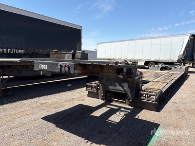 2001 Load King 553SS 110000 lb Tri/A Removable Gooseneck Lowboy Trailer