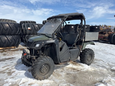 2015 Honda SXS500M 4x4 Side By Side