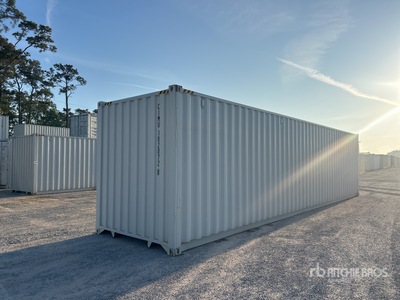 2026 40 ft High Cube Multi-Door Storage Container