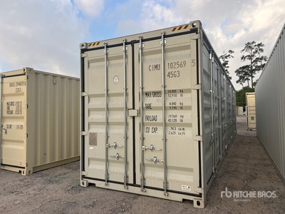 2025 40 ft High Cube Multi-Door Storage Container