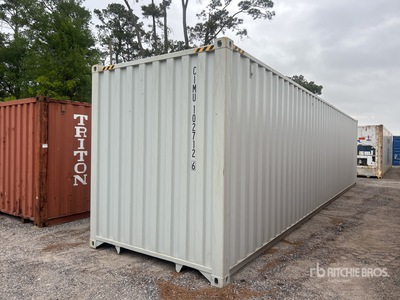2026 40 ft High Cube Multi-Door Storage Container