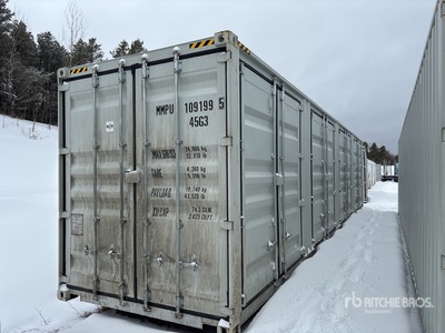 2025 40 ft High Cube Multi-Door Contenedor de almacenamiento