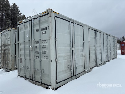 2025 40 ft High Cube Multi-Door Contenedor de almacenamiento