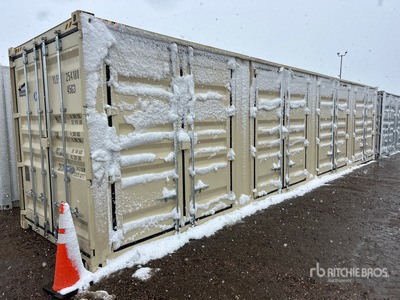 2026 40 ft High Cube Multi-Door Storage Container