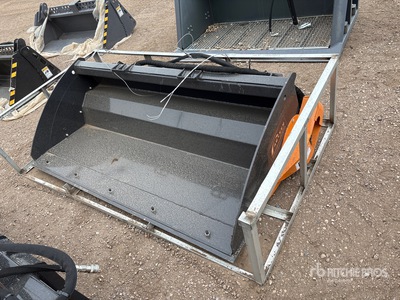 2026 ARTEER PRB-78W 78 in Skid Steer Power Rake Bucket (Unused)