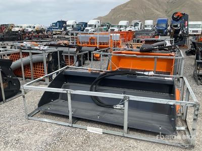 2026 ARTEER PRB-78W 78" POWER RAKE BUCKET Skid Steer Power Rake (Unused)