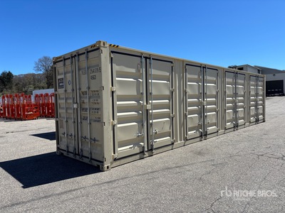 2026 40 ft One-Way High Cube Multi-Door Storage Container