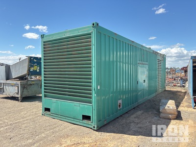2002 Stamford QSV91 1252 kW Containerized Generator Set