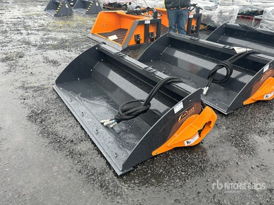 2026 ARTEER PRB-78W 78 in Multi-Purpose Power Rake Godet pour chargeuse à différentiel (Unused)