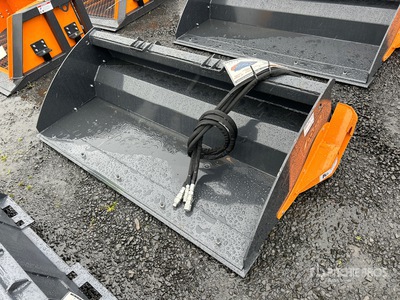 2026 ARTEER PRB-78W 78 in Multi-Purpose Power Rake Godet pour chargeuse à différentiel (Unused)