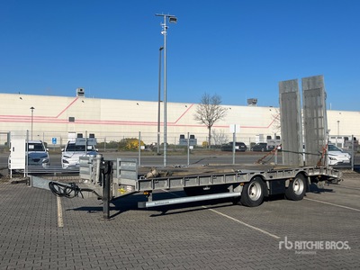 2022 Humbaur HBTZ 21 20000 kg T/A Rimorchio ribassato