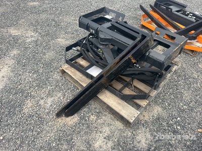 2025 ARTEER RPT-42L 42 in Rotating Hydraulic Fourches pour Skid Steer (Unused)