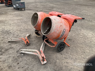 Quantity of 2 verplaatsbare betonmixer