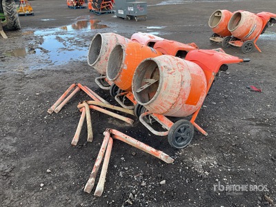 Quantity of 3 verplaatsbare betonmixer