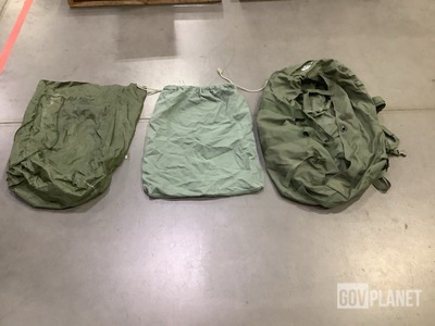 (36) Duffel Bags, (5) Barracks Bags & (3) Clothing Bags