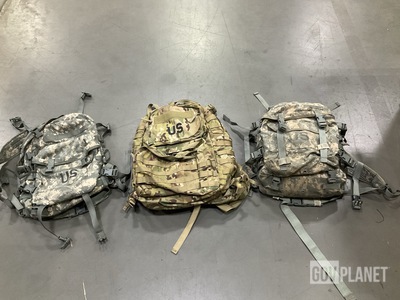 (15) Assault Packs, (4) Riflemen Sets, (9) Rucksacks & Assorted Items