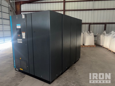 Atlas Copco GA 132 cfm Skid-Mounted Electric 249 L Compressore (Inoperable)