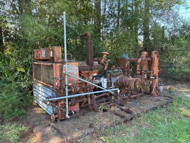 1984 Skid-Mounted 2 Stage Natural Gas Ariel Compressor Unit NG Compressor 1984 Skid-Mounted 2 Stage Natural Gas Ariel Compressor Unit NG Compressor
