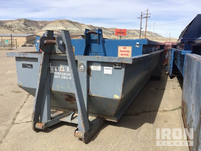 Quantity of (2) Wastequip Mayfab 22 ft Roll-Off Container