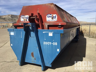 Quantity of (2) Wastequip Mayfab 22 ft Roll-Off Container