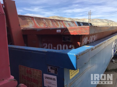 Quantity of (2) 2014 RuleSteel  20CuYd 22 ft Roll-Off Container