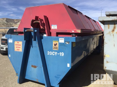 Quantity of (2) 22 ft 20 cyd Roll-Off Containers