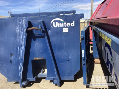 Quantity of (2) 30CuYd 22 ft Roll-Off Container