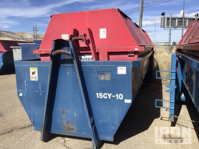 Quantity of (2) Wastequip Mayfab 22 ft Roll-Off Container