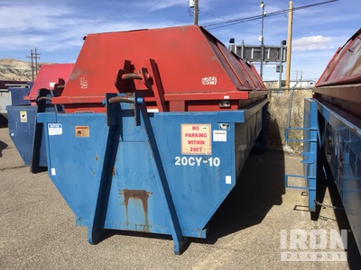 Quantity of (2) 2014 RuleSteel  20CuYd 22 ft Roll-Off Container