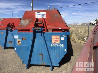 Quantity of (2) 2014 RuleSteel  20CuYd 22 ft Roll-Off Container