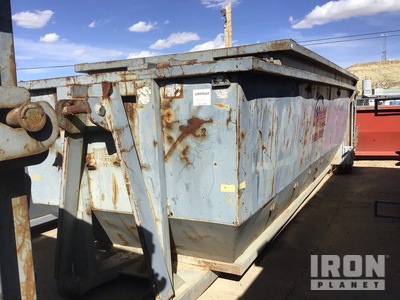 Quantity of (2) Wastequip Mayfab 30CuYd 22 ft Contenedor de rodillo