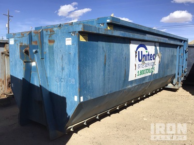 Quantity of (2) 2013 RuleSteel  30CuYd 20 ft Contenedor de rodillo