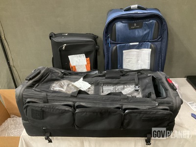 (9) Assorted Luggage Bags