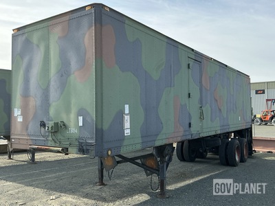 US ARMY Tank Automotive Command M129A4 Van Trailer