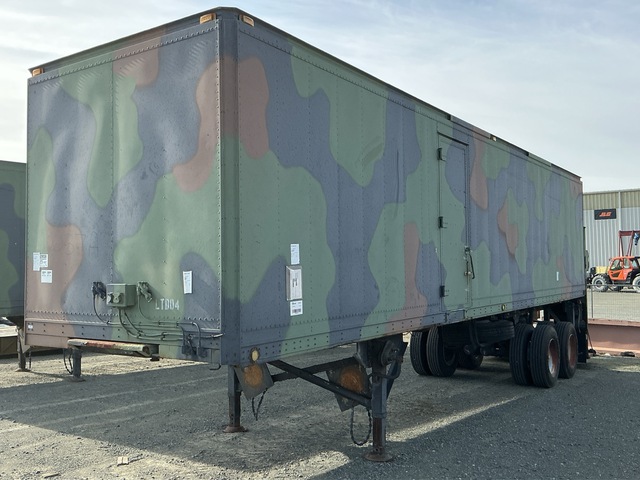 US ARMY Tank Automotive Command M129A4 Van Trailer