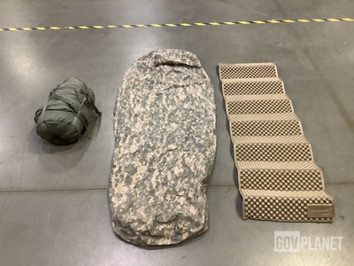 (2) Modular Sleeping Bag Systems, (4) Bivy Covers & Assorted Items