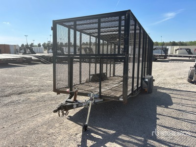 2013 Lamar UT7K 16 ft T/A Refuse Trailer