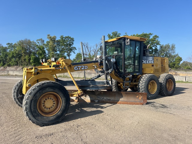 2007 John Deere 672D AWD Motor Grader
